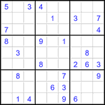 Судоку 9х9 #2827 средний