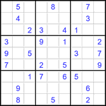 Судоку 9х9 #2828 средний