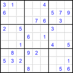 Судоку 9х9 #2835 средний