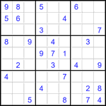 Судоку 9х9 #2837 средний