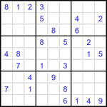 Судоку 9х9 #2847 средний