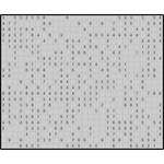 Японская мозаика #2512 “Воробей”