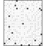 Филиппинский кроссворд #1881 “Лампочка”