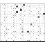 Филиппинский кроссворд #1906 “Рыбка”