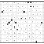 Филиппинский кроссворд #1889 “Шахматы”