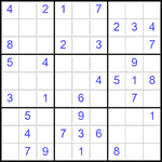 Судоку 9х9 #2882 легкий