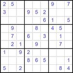 Судоку 9х9 #2885 легкий