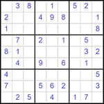 Судоку 9х9 #2891 легкий