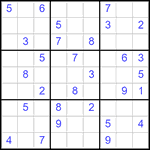 Судоку 9х9 #2855 средний