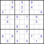 Судоку 9х9 #2861 средний