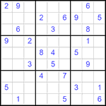 Судоку 9х9 #2867 средний