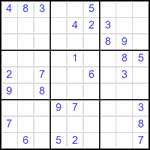 Судоку 9х9 #2870 средний