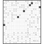 Филиппинский кроссворд #1907 “Жираф”