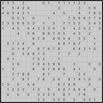 Японская мозаика #2562 “Олень”