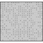 Японская мозаика #2613 “Медведь”