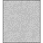 Японская мозаика #2620 “Снеговик”