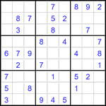 Судоку 9х9 #2912 легкий