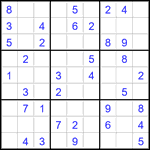 Судоку 9х9 #2913 легкий