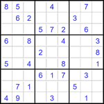 Судоку 9х9 #2925 легкий