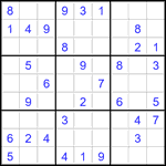 Судоку 9х9 #2926 легкий