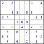 Судоку 9х9 #2928 легкий