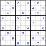 Судоку 9х9 #2933 легкий