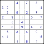 Судоку 9х9 #2936 легкий
