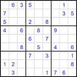 Судоку 9х9 #2872 средний