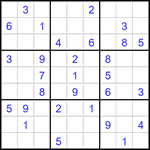 Судоку 9х9 #2883 средний