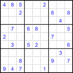 Судоку 9х9 #2890 средний