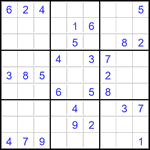 Судоку 9х9 #2900 средний