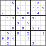 Судоку 9х9 #2903 средний