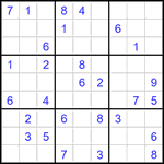 Судоку 9х9 #2911 средний