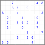 Судоку 9х9 #2918 средний