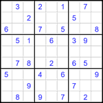 Судоку 9х9 #2920 средний