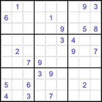 Судоку 9х9 #2902 очень трудный