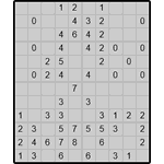 Японская мозаика #2684 “Свеча”