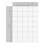 Японский кроссворд #2055 “Снеговик”