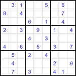 Судоку 9х9 #2968 легкий