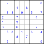 Судоку 9х9 #2926 средний
