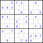 Судоку 9х9 #2938 средний