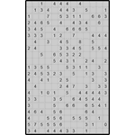 Японская мозаика #2716 “Попугай”