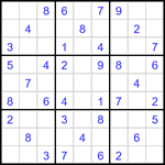 Судоку 9х9 #2974 легкий