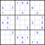 Судоку 9х9 #2942 средний