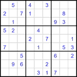 Судоку 9х9 #2947 средний