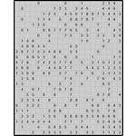 Японская мозаика #2727 “Налим”