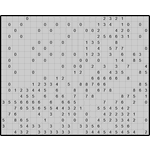 Японская мозаика #2734 “Павлин”