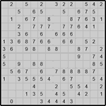 Японская мозаика “Волк”