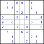 Судоку 9х9 #3008 легкий