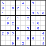 Судоку 9х9 #3009 легкий